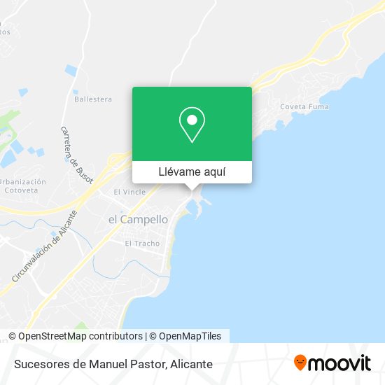 Mapa Sucesores de Manuel Pastor