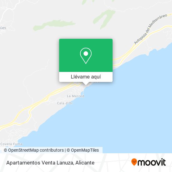 Mapa Apartamentos Venta Lanuza