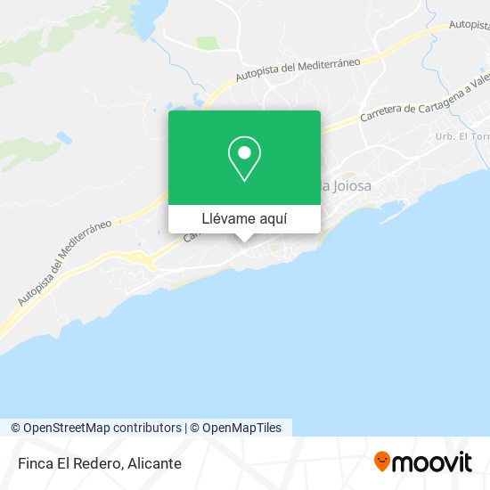 Mapa Finca El Redero