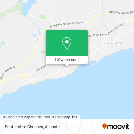 Mapa Septiembre Chuches