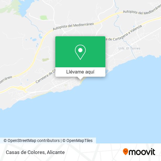 Mapa Casas de Colores