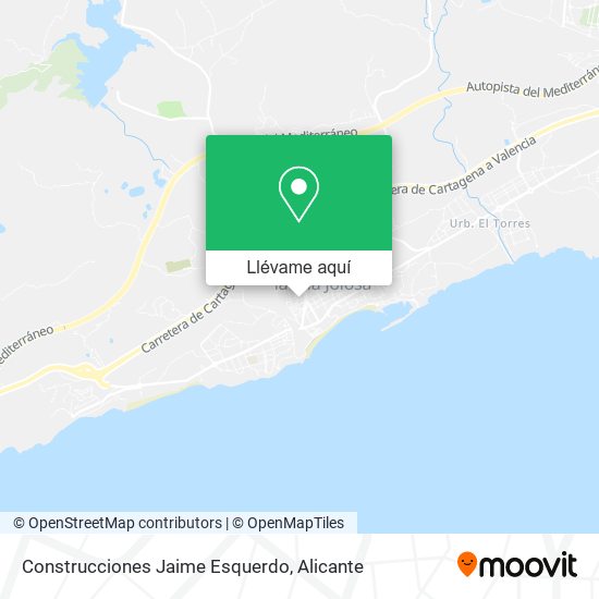Mapa Construcciones Jaime Esquerdo