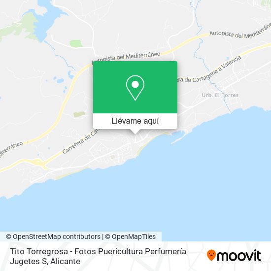 Mapa Tito Torregrosa - Fotos Puericultura Perfumería Jugetes S