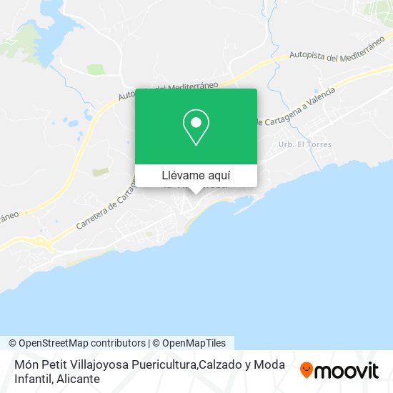 Mapa Món Petit Villajoyosa Puericultura,Calzado y Moda Infantil