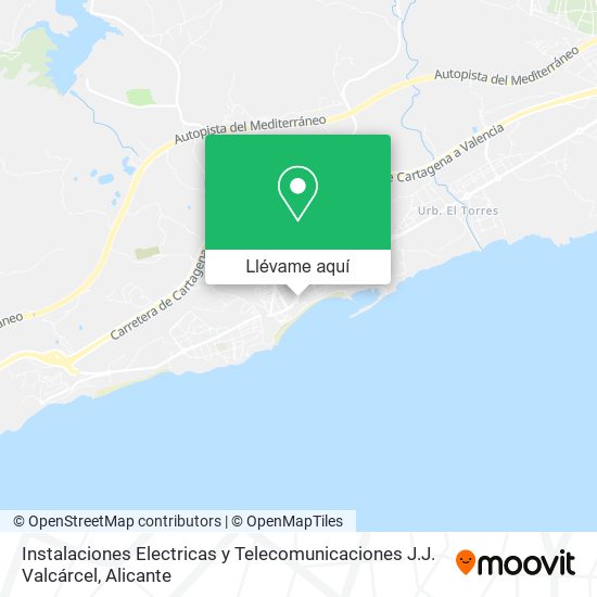 Mapa Instalaciones Electricas y Telecomunicaciones J.J. Valcárcel