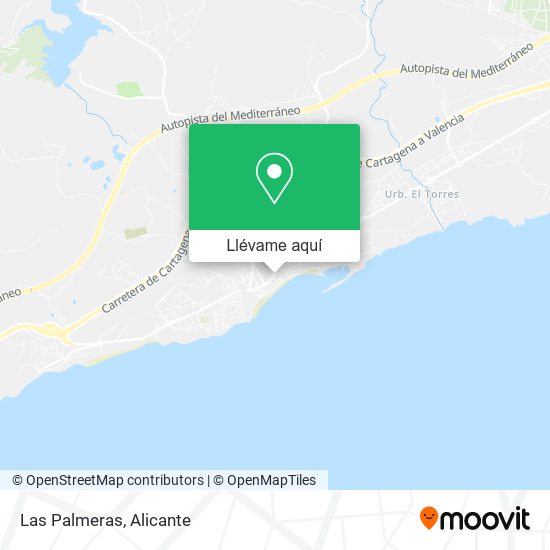 Mapa Las Palmeras