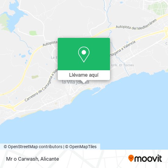 Mapa Mr o Carwash