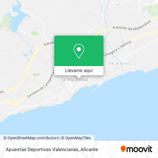 Mapa Apuestas Deportivas Valencianas