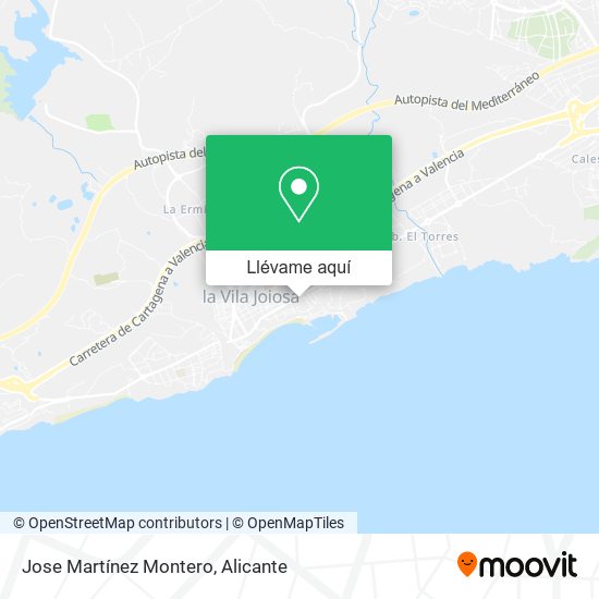 Mapa Jose Martínez Montero