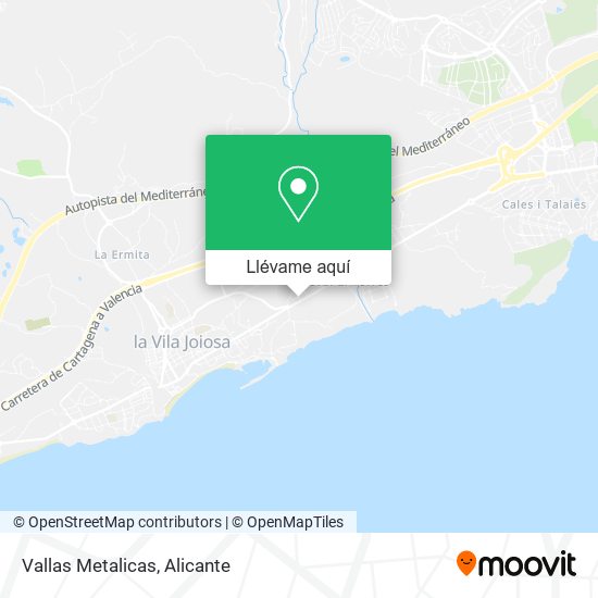 Mapa Vallas Metalicas