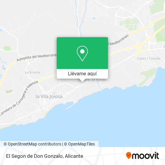 Mapa El Segon de Don Gonzalo