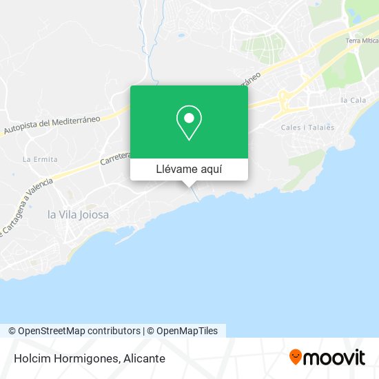 Mapa Holcim Hormigones