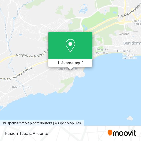 Mapa Fusión Tapas