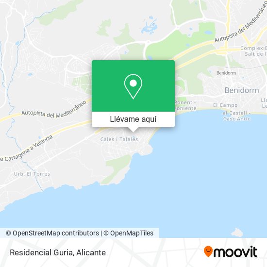 Mapa Residencial Guria