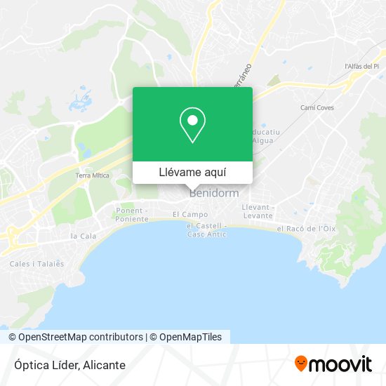 Mapa Óptica Líder