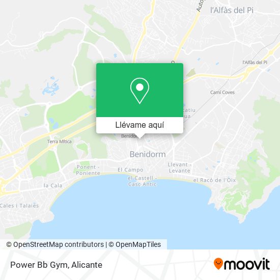 Mapa Power Bb Gym