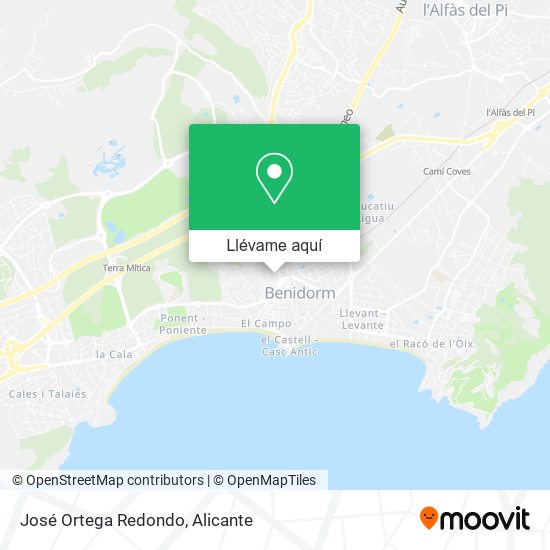 Mapa José Ortega Redondo