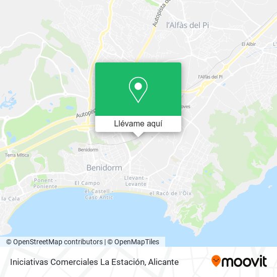 Mapa Iniciativas Comerciales La Estación