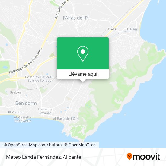 Mapa Mateo Landa Fernández