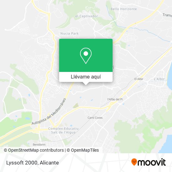 Mapa Lyssoft 2000