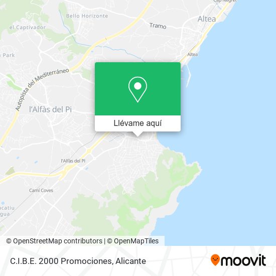 Mapa C.I.B.E. 2000 Promociones