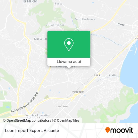 Mapa Leon Import Export