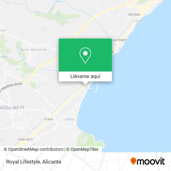Mapa Royal Lifestyle
