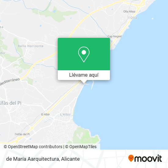 Mapa de María Aarquitectura
