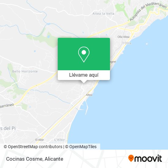 Mapa Cocinas Cosme