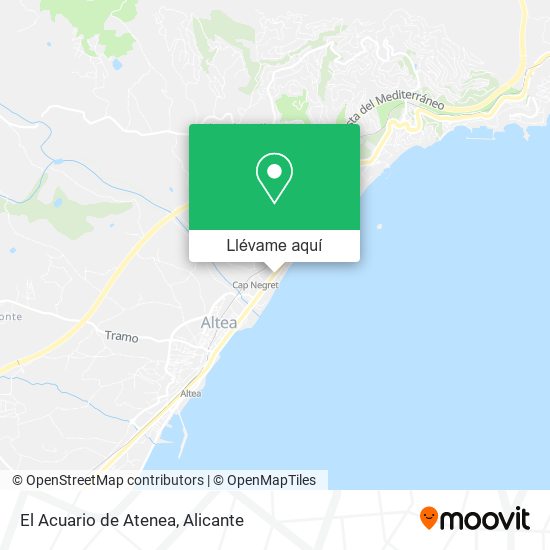 Mapa El Acuario de Atenea