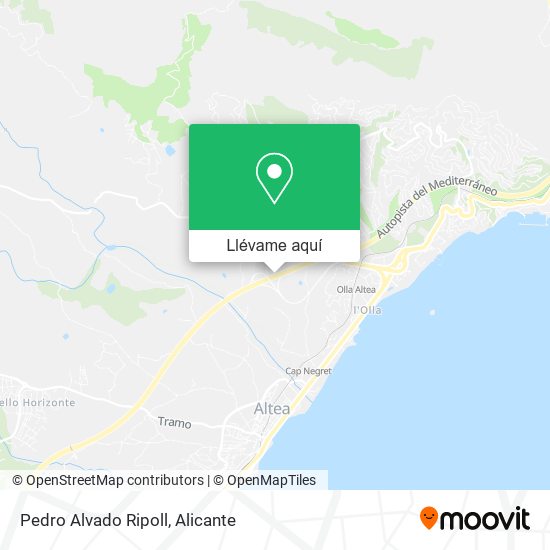 Mapa Pedro Alvado Ripoll