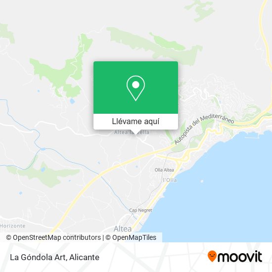 Mapa La Góndola Art