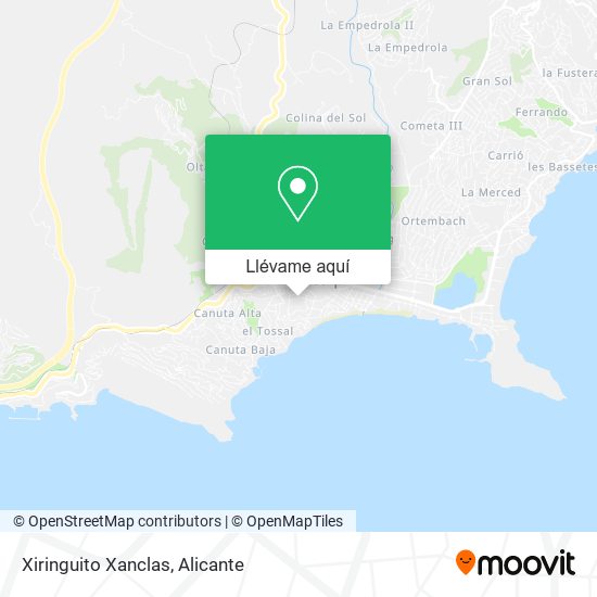 Mapa Xiringuito Xanclas