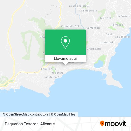 Mapa Pequeños Tesoros