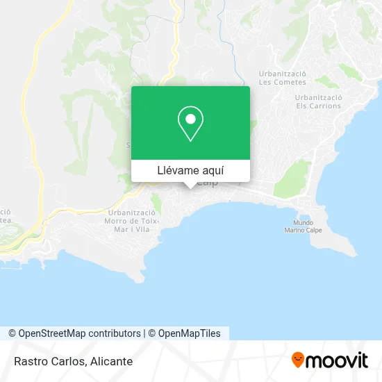 Mapa Rastro Carlos