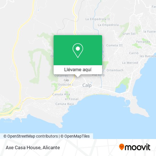 Mapa Axe Casa House