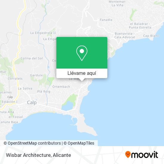 Mapa Wisbar Architecture
