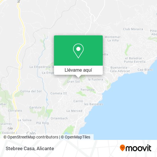 Mapa Stebree Casa