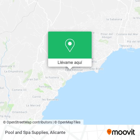 Mapa Pool and Spa Supplies