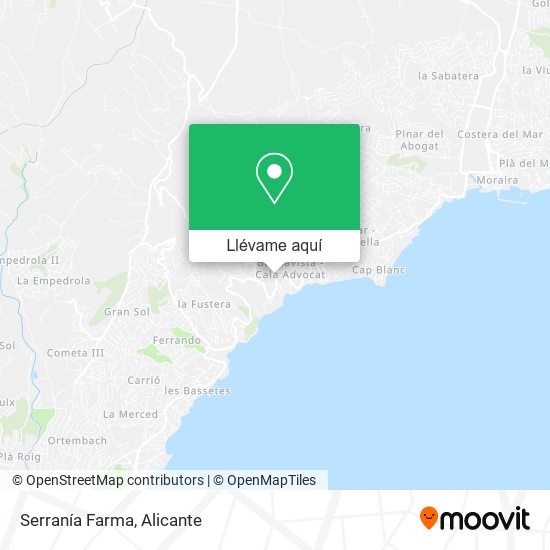 Mapa Serranía Farma