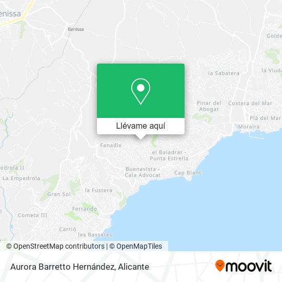 Mapa Aurora Barretto Hernández