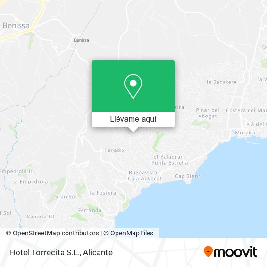 Mapa Hotel Torrecita S.L.