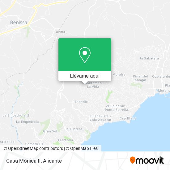 Mapa Casa Mónica II