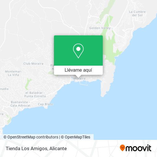 Mapa Tienda Los Amigos