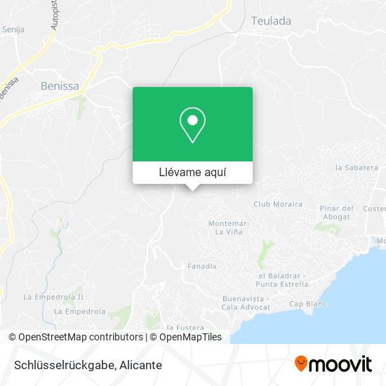 Mapa Schlüsselrückgabe