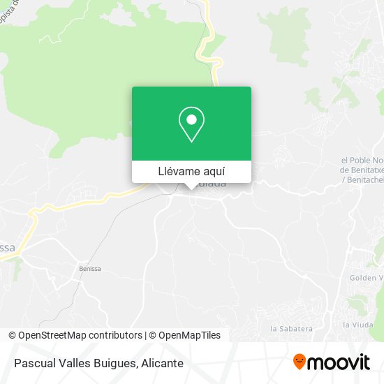 Mapa Pascual Valles Buigues