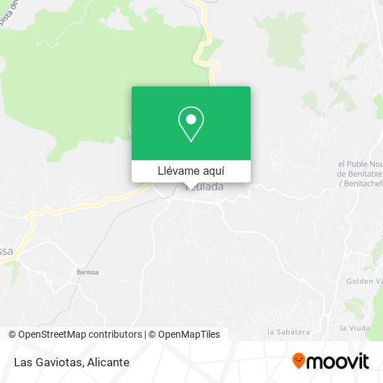Mapa Las Gaviotas