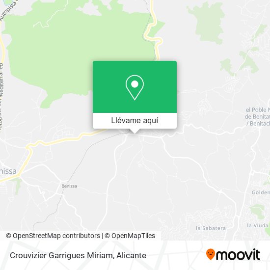 Mapa Crouvizier Garrigues Miriam