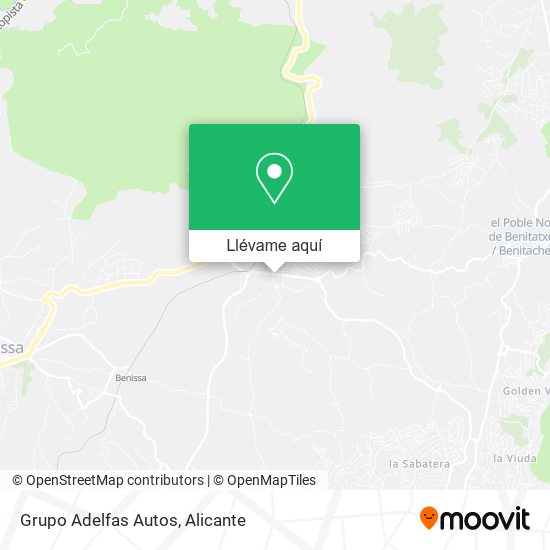 Mapa Grupo Adelfas Autos