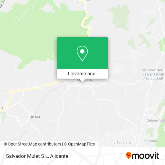 Mapa Salvador Mulet S L